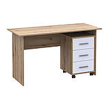 Офісний стіл Doros Т3 120х68х78 см Дуб евок/Білий (DRS-011445), фото 5