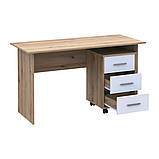 Офісний стіл Doros Т3 120х68х78 см Дуб евок/Білий (DRS-011445), фото 7