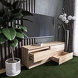 Тумба під телевізор Еверест ЛТВ-1400 Лайт 140х38х49 см Дуб сонома (DTM-4671), фото 6