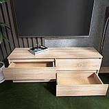 Тумба під телевізор Еверест ЛТВ-1400 Лайт 140х38х49 см Дуб сонома (DTM-4671), фото 7