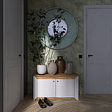 Тумба ТВ Нордік 980 Еверест Білий, Дуб крафт золотий (98х38х53 см), фото 4