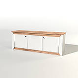 Тумба під телевізор Еверест Нордік ТВ-1500 Білий + Дуб крафт золотий (DTM-5541), фото 2