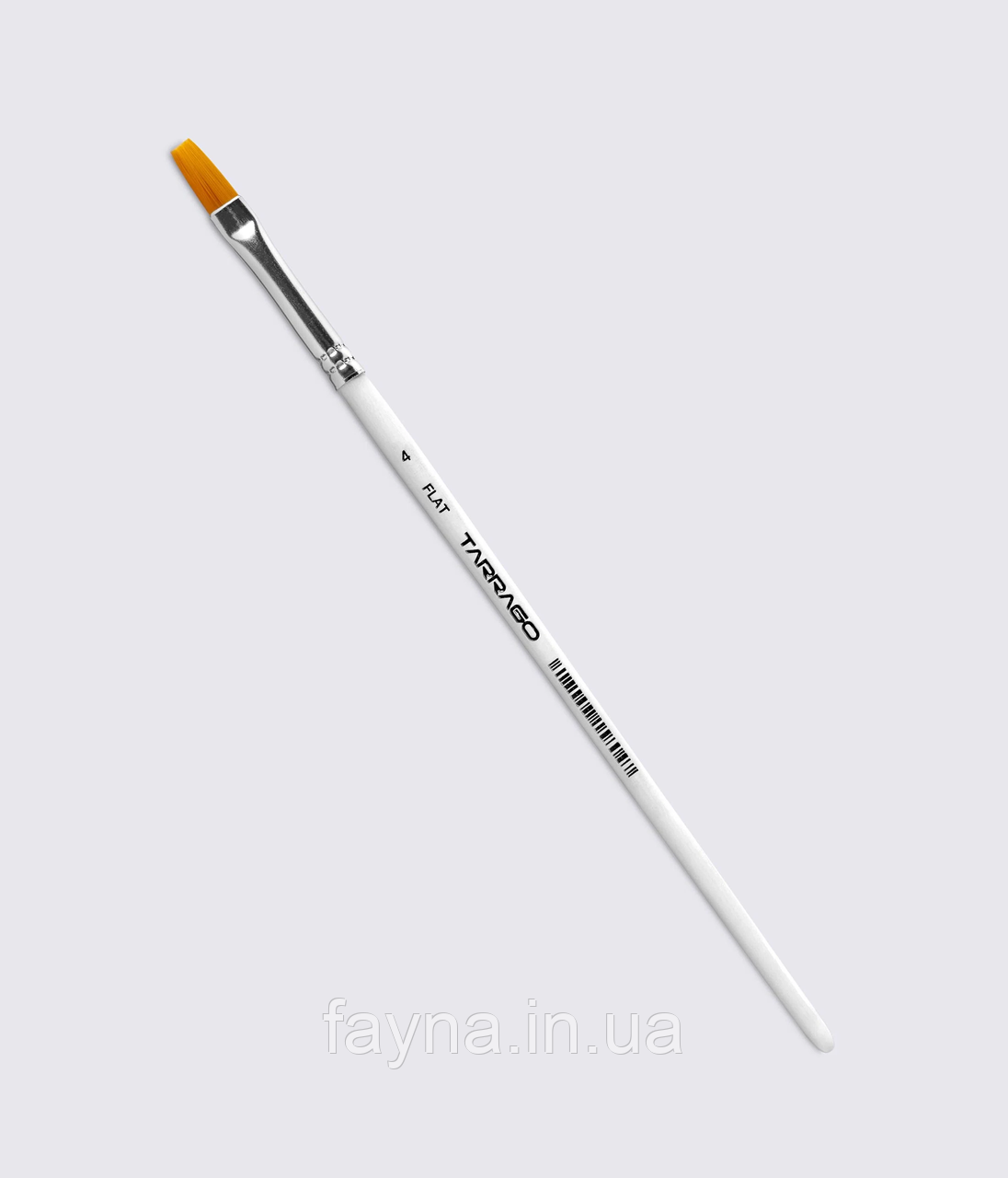 Плоский пензлик для нанесення фарби Tarrago Sneakers Paint Brush Плоска No4, фото 1