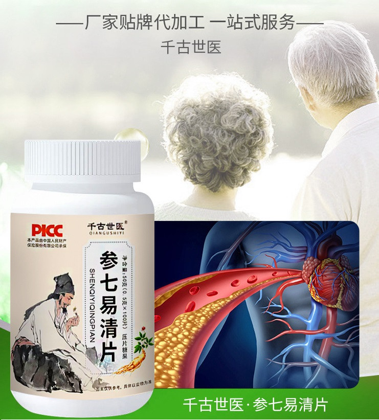 Препарат Шень ци та цин 100таб (Shenqi Yiging), хвороби серця, імунітет, пандемія, фото 1