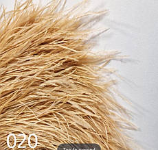 (50см) Перо страуса на стрічці колір 020