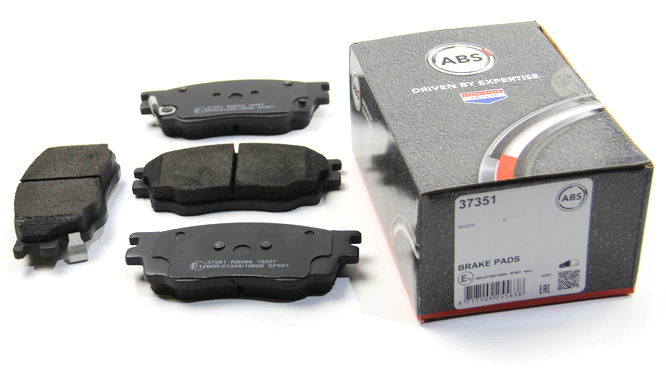 Передні колодки Мазда 6 GG, 6 GY, 6 GH (G2YD3323Z) ABS 37351, фото 1