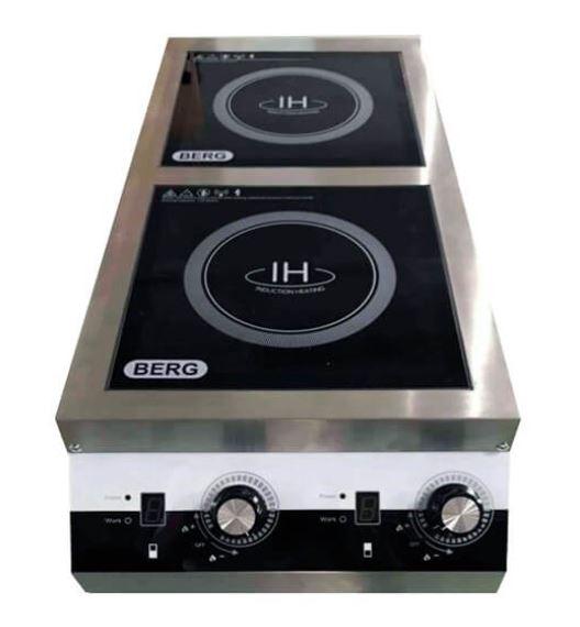 Індукційна плита на 2 конфорки BERG IG-2