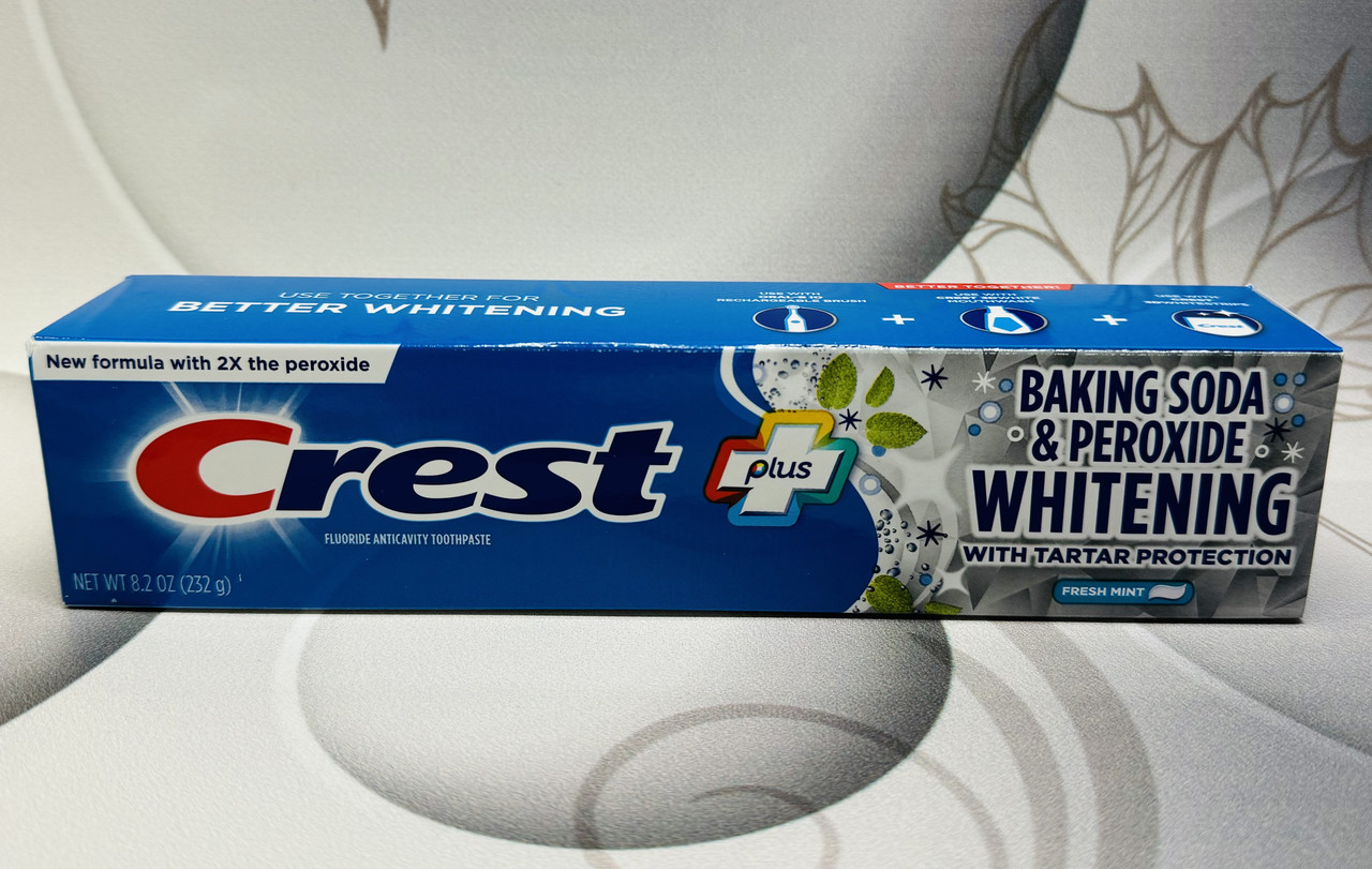 Відбілююча зубна паста Crest Baking Soda Peroxide