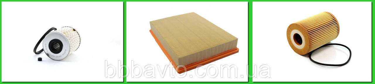 Набір фільтрів для ТО RENAULT Master II 3,0 dCi (09.2003 - 11.2010), фото 1