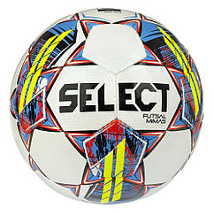 Футзальний м'яч SELECT Futsal Mimas (FIFA Basic) v22 (365) біло\жовтий