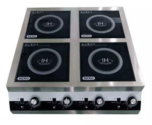Професійна індукційна плита на 4 конфорки BERG IG-4S29
