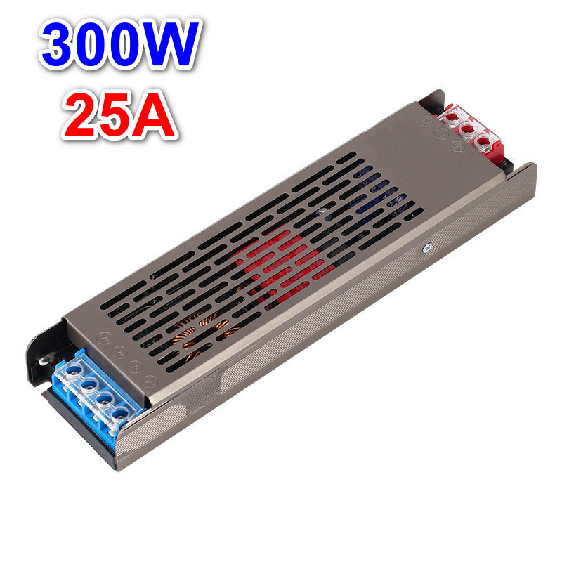 Блок живлення UKC Slim 300W 12V 25A, фото 1