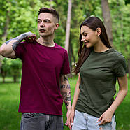 Футболка жіноча стрейчева Premium, Україна, хакі, 010746, фото 2