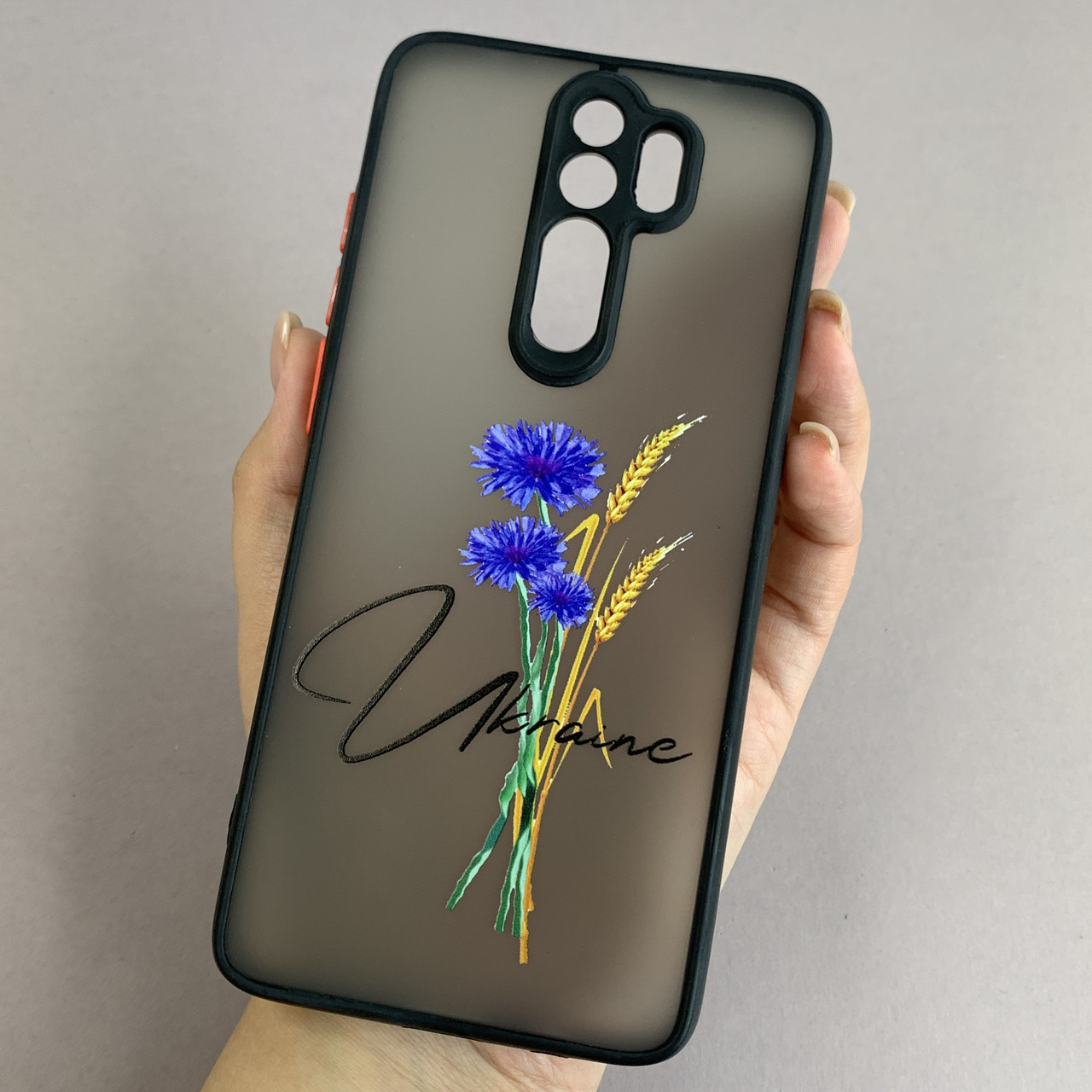 Чохол для Xiaomi Redmi Note 8 Pro патріотичний чохол на телефон сяомі редмі нот 8 про чорний pcr