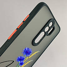 Чохол для Xiaomi Redmi Note 8 Pro патріотичний чохол на телефон сяомі редмі нот 8 про чорний pcr, фото 5