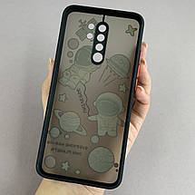 Чохол для Xiaomi Redmi 9 чохол з принтом на телефон сяомі редмі 9 чорний pcr, фото 3