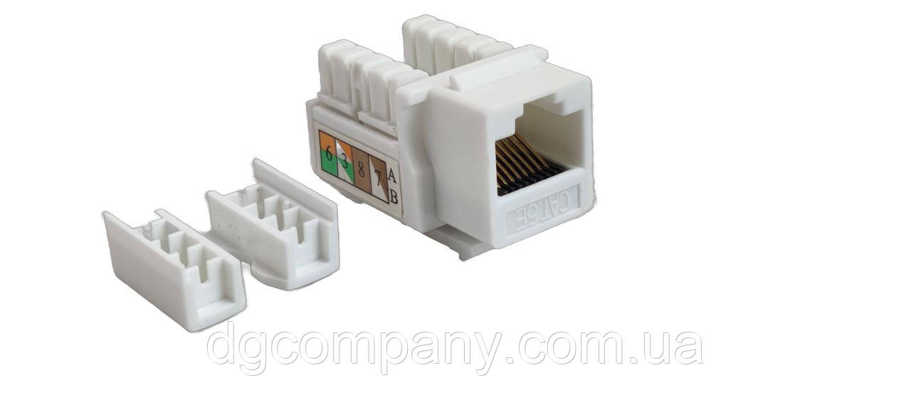 Модуль Keystone RJ45 cat 5e