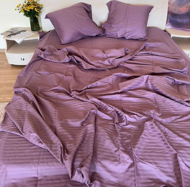 Євро страйп сатин - Винний