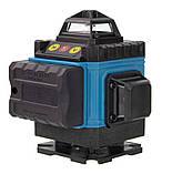 Лазерний нівелір 16-лінійний зелений 9051, фото 5