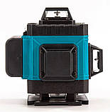 Лазерний нівелір 16-лінійний зелений 9051, фото 7