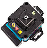 Лазерний нівелір 16-лінійний зелений 9051, фото 8