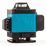 Лазерний нівелір 16-лінійний зелений 9051, фото 9