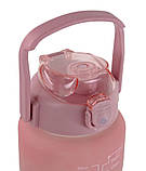 Набір пляшок для води 9045 300-900-2000 мл, 3 шт., різнобарвний, фото 4