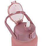 Набір пляшок для води 9045 300-900-2000 мл, 3 шт., різнобарвний, фото 7