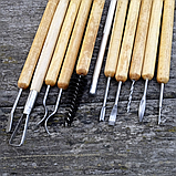 Набір інструментів для ліпки та 79-27, 11 предметів, фото 3