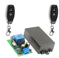 Реле 1-канальне бездротове 220 В 433МГц, 2 пульти, Arduino 9442
