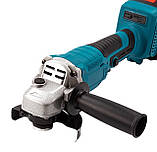 Машинка шліфувальна акумуляторна, болгарка 9498, фото 4