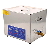 Ультразвукова ванна MH-040S 9455 10 л 240 Вт з нагрівачем, УЗ мийка стерилізатор, фото 3