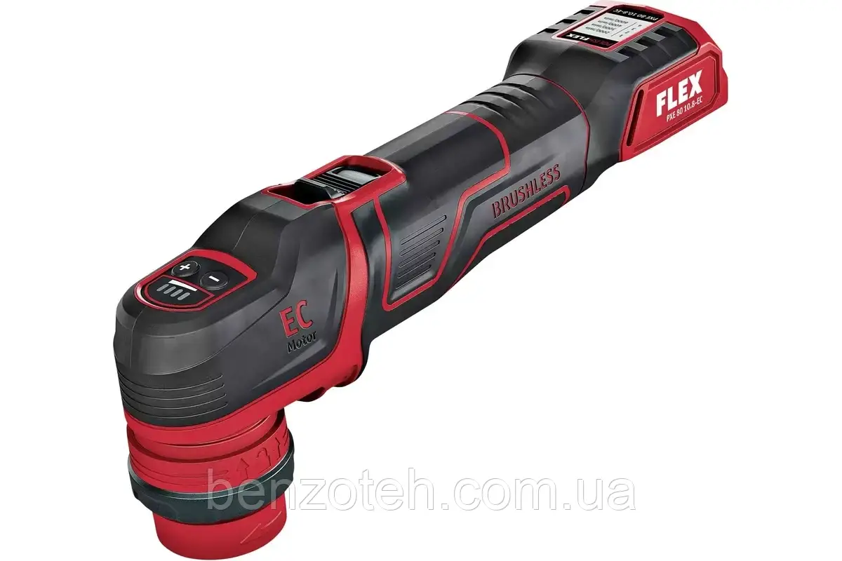 Полірувально-ротаційно-ексцентрикова машина FLEX PXE 80 10.8-EC (без АКБ та зарядного пристрою)