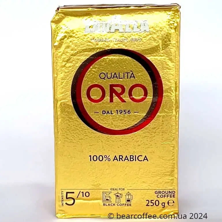 Кава мелена Lavazza Qualita Oro 100% Арабіка 250 г Італія