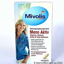 Mivolis Meno Aktiv Вітамінний комплекс для жінок 60 капсул