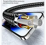 Essager кабель Type-C - Type-C 100 Вт 7A c цифровим дисплеєм потужністю 1 метр, фото 5