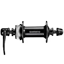 Втулка передня Disc Center Lock  36 Shimano  HB-M495A non-series Ексцентрик чорна