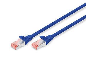 Патч-корд DIGITUS CAT 6 S-FTP 5м AWG 27/7 LSZH синий