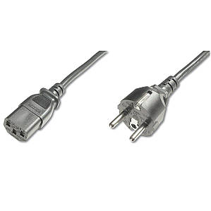 Кабель Schuko > C13 живлення DIGITUS 1.2м чорний