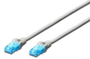 Патч-корд DIGITUS CAT 5e UTP 30м AWG 26/7 CCA PVC сірий