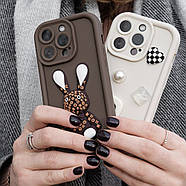 Чохол Pretty Things Case для iPhone 12 Pro Max Brown/Rabbit, фото 3