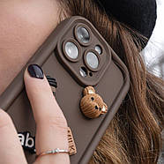 Чохол Pretty Things Case для iPhone 12 Pro Max Brown/Rabbit, фото 5