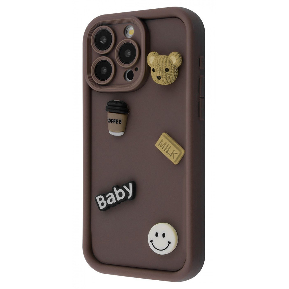 Чохол Pretty Things Case для iPhone 13 Pro Brown/Bear