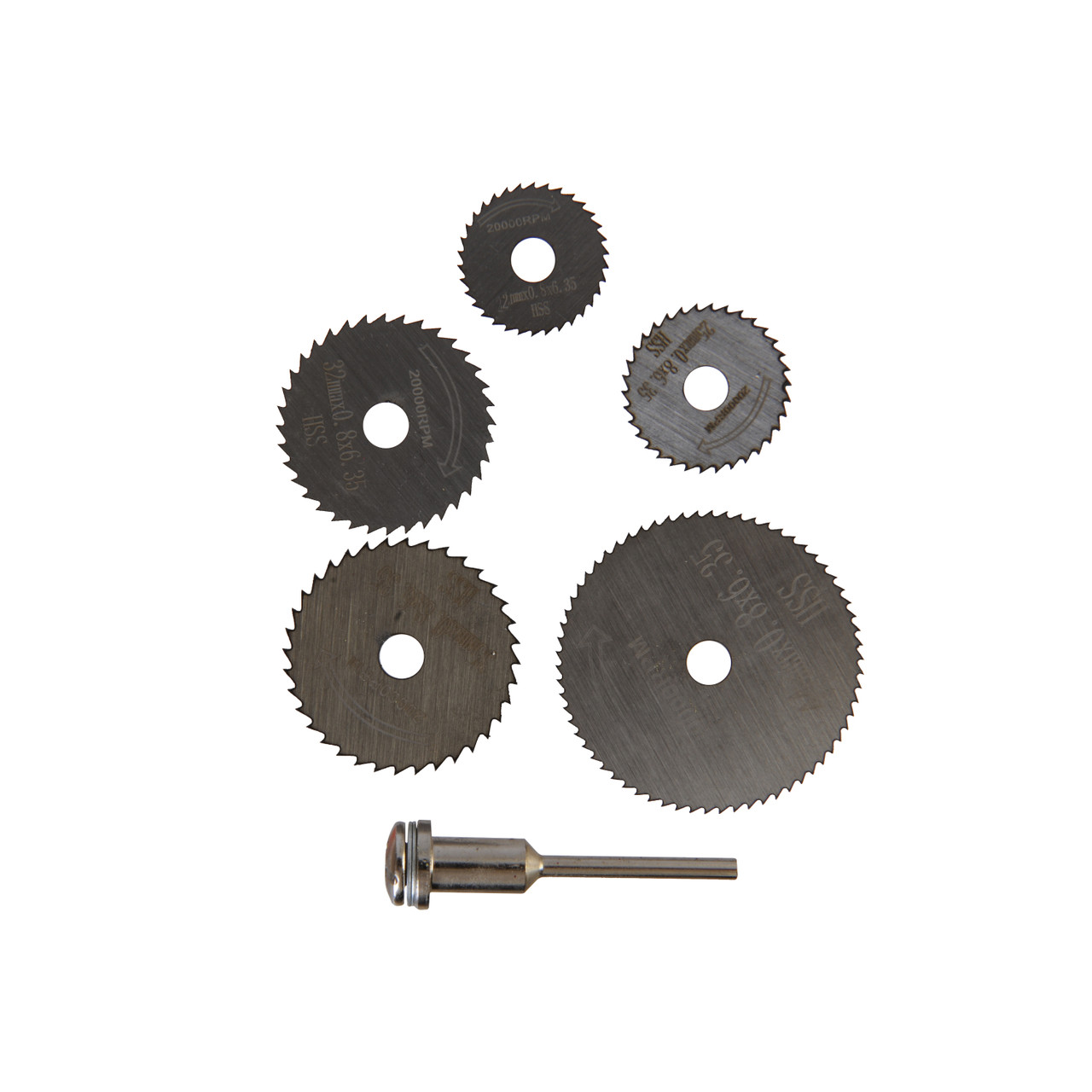 Пильні диски для гравера: (22-44мм) 5 шт, фото 1