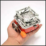 Туристична газова плита для природи, Пальник туристичний для походів Пальник газовий риболовлі HV-92, фото 9