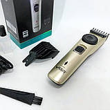 Тример для стрижки волосся потужний VGR Машинка для стрижки волосся професіоналів SO-87, фото 5