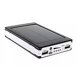 УМБ Power Bank Solar 20000 mAh мобільне зарядне з сонячною панеллю та лампою, повербанк NJ-223 для планшета, фото 11