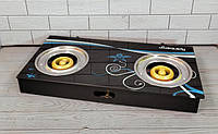 Газова компактна двоконфоркова настільна плита під балон, Стаціонарна побутова плита під балонний газ