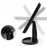 Дзеркало косметичне настільне, Дзеркало для макіяжу зі збільшенням Портативне для макіяжу EL-12, фото 8