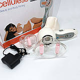 Масажер вакуумний антицелюлітний Celluless MD NEW вакуумно-роликовий ефективний масажер Целюлес BW-81, фото 3